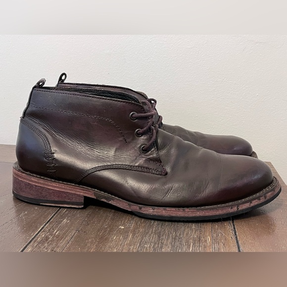 Freebird McCoy Brown Leather Chukka Boots Mens size 12 - Picture 1 of 12